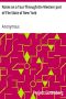 [Gutenberg 32283] • Notes on a Tour Through the Western part of The State of New York